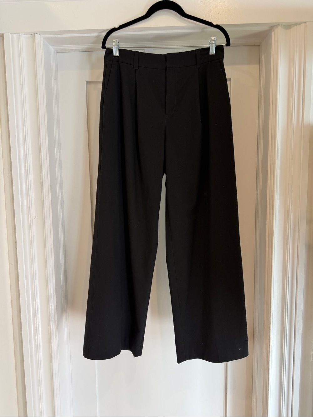 GAP Black Wide-Leg Dress Trousers